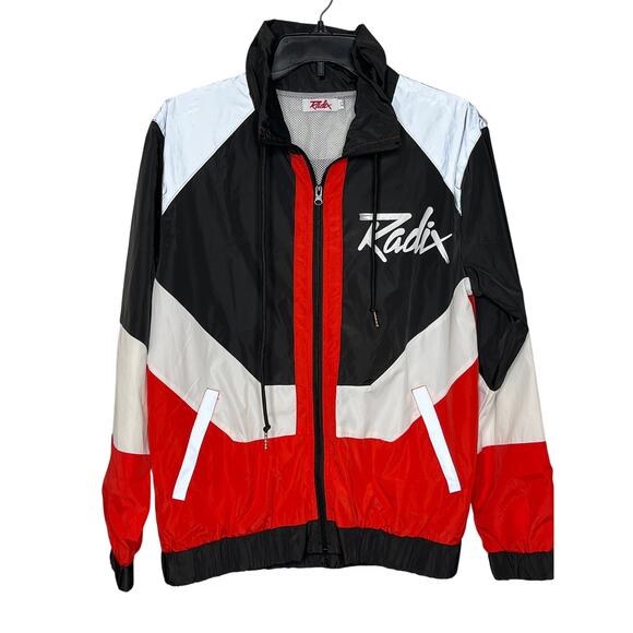 Radix Other - Radix Men's XS Colorblock Windbreaker Jacket Retro 90s Streetwear